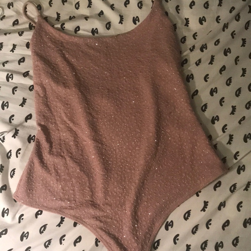 Glittery pink jumpsuit